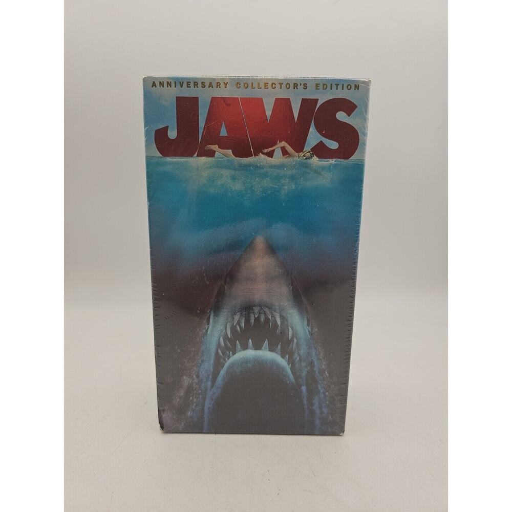 Jaws (VHS, 2000, 2-Tape Set, Anniversary Collectors Edition)(Factoty Sealed)